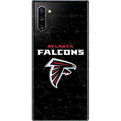 NFL Atlanta Falcons Distressed Galaxy Note 10 Skin