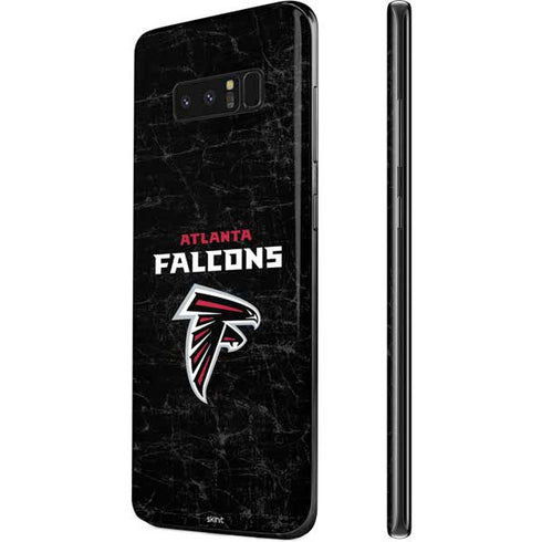 NFL Atlanta Falcons Distressed Galaxy Note 8 Skin