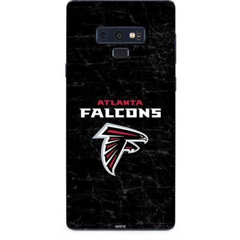 NFL Atlanta Falcons Distressed Galaxy Note 9 Skin