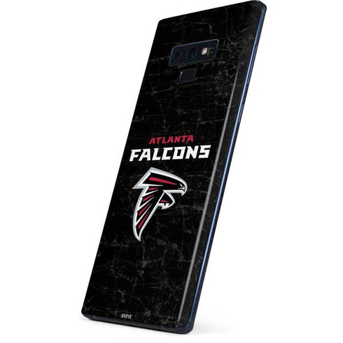 NFL Atlanta Falcons Distressed Galaxy Note 9 Skin