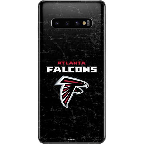 NFL Atlanta Falcons Distressed Galaxy S10 Plus Skin