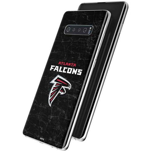 NFL Atlanta Falcons Distressed Galaxy S10 Plus Skin