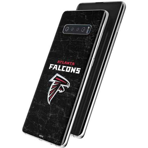NFL Atlanta Falcons Distressed Galaxy S10 Skin