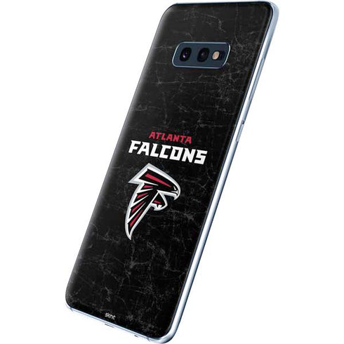 NFL Atlanta Falcons Distressed Galaxy S10e Skin