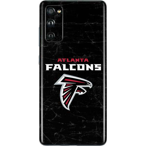 NFL Atlanta Falcons Distressed Galaxy S20 Fan Edition Skin
