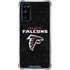 NFL Atlanta Falcons Distressed Galaxy S20 FE Clear Case