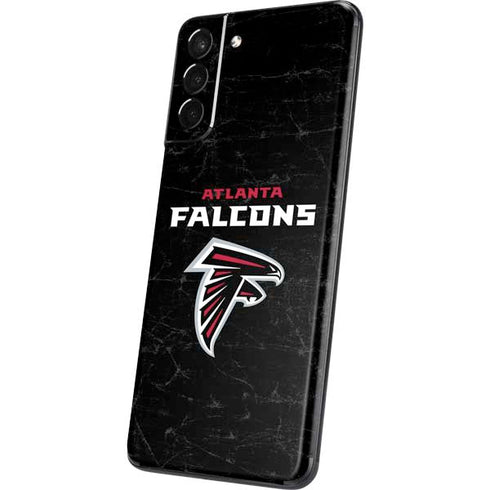 NFL Atlanta Falcons Distressed Galaxy S21 5G Skin