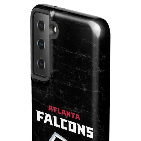 NFL Atlanta Falcons Distressed Galaxy S21 FE Pro Case