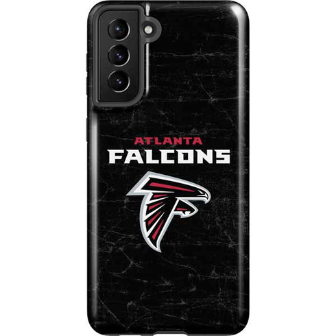 NFL Atlanta Falcons Distressed Galaxy S21 Plus 5G Pro Case