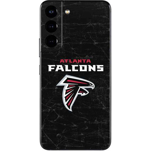NFL Atlanta Falcons Distressed Galaxy S22 Skin