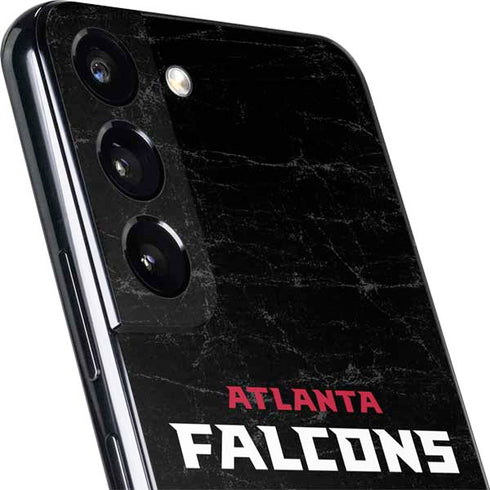NFL Atlanta Falcons Distressed Galaxy S22 Skin