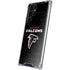 NFL Atlanta Falcons Distressed Galaxy S22 Ultra Clear Case
