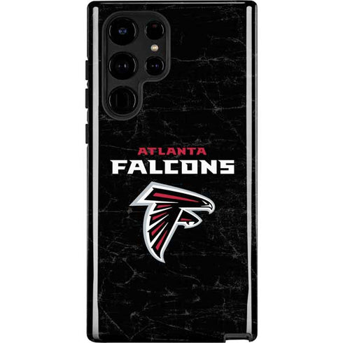 NFL Atlanta Falcons Distressed Galaxy S22 Ultra Pro Case