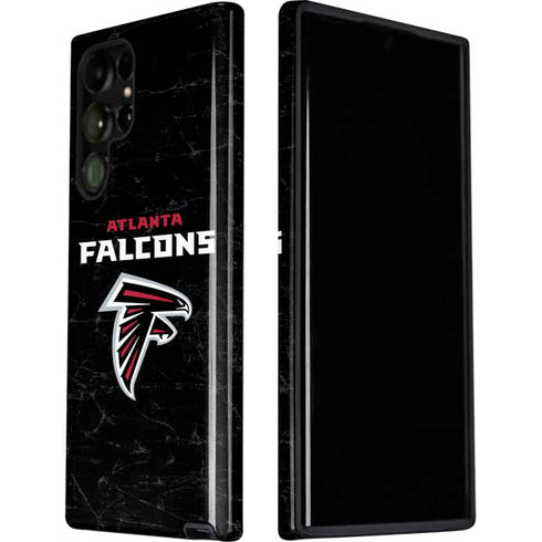 NFL Atlanta Falcons Distressed Galaxy S22 Ultra Pro Case
