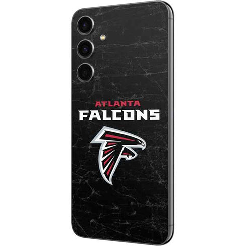 NFL Atlanta Falcons Distressed Galaxy S23 FE Skin