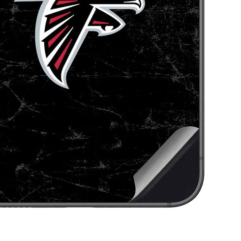 NFL Atlanta Falcons Distressed Galaxy S23 FE Skin