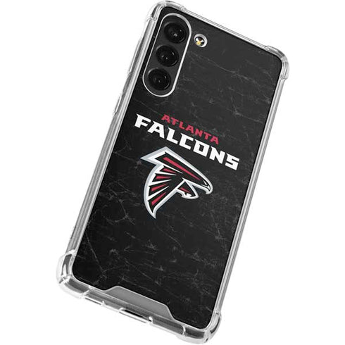NFL Atlanta Falcons Distressed Galaxy S23 Plus Clear Case