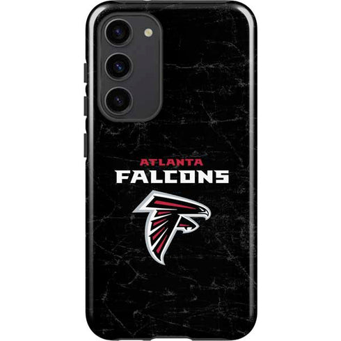 NFL Atlanta Falcons Distressed Galaxy S23 Plus Pro Case