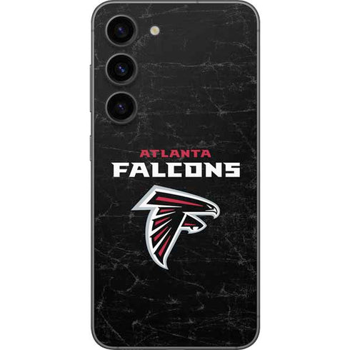 NFL Atlanta Falcons Distressed Galaxy S23 Skin