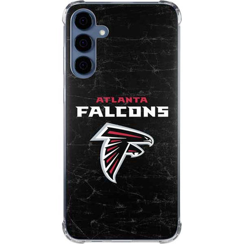 NFL Atlanta Falcons Distressed Galaxy S24 Clear Case