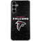 NFL Atlanta Falcons Distressed Galaxy S24 Plus Clear Case