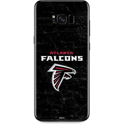 NFL Atlanta Falcons Distressed Galaxy S8 Plus Skin