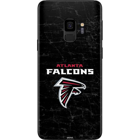 NFL Atlanta Falcons Distressed Galaxy S9 Skin