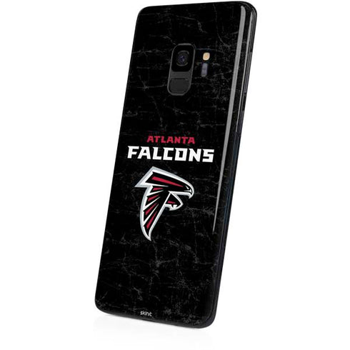 NFL Atlanta Falcons Distressed Galaxy S9 Skin