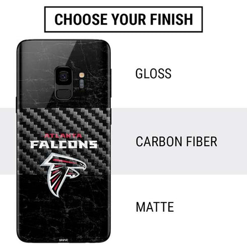 NFL Atlanta Falcons Distressed Galaxy S9 Skin