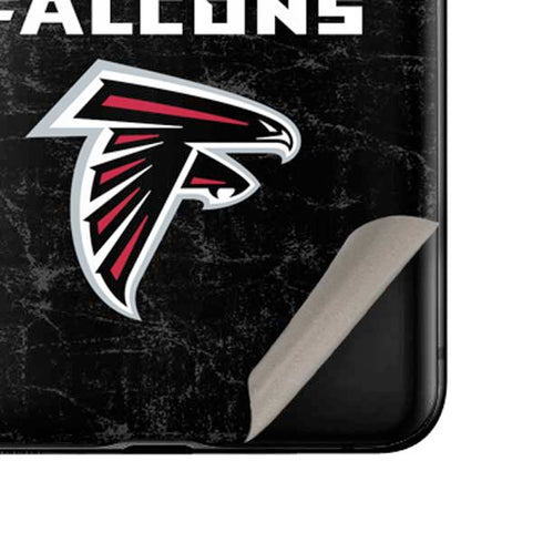 NFL Atlanta Falcons Distressed Galaxy Z Flip Skin