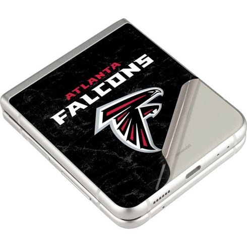 NFL Atlanta Falcons Distressed Galaxy Z Flip3 5G Skin