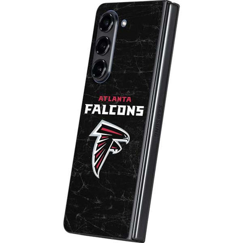 NFL Atlanta Falcons Distressed Galaxy Z Fold5 5G Skin