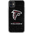 NFL Atlanta Falcons Distressed iPhone 11 Clear Case