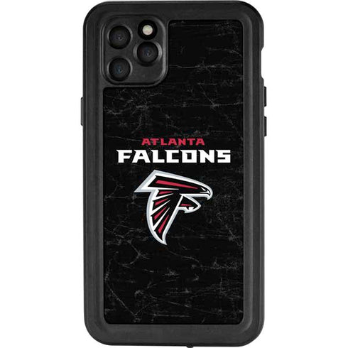NFL Atlanta Falcons Distressed iPhone 11 Pro Max Waterproof Case