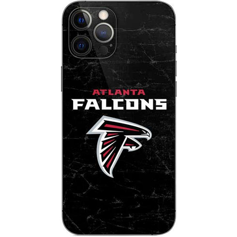 NFL Atlanta Falcons Distressed iPhone 12 Pro Max Skin