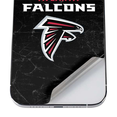 NFL Atlanta Falcons Distressed iPhone 12 Pro Max Skin