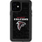 NFL Atlanta Falcons Distressed iPhone 12 Waterproof Case