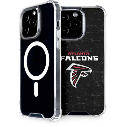 NFL Atlanta Falcons Distressed iPhone 13 Pro MagSafe Case