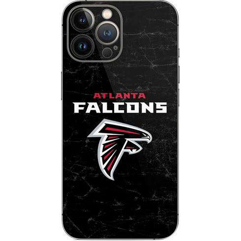 NFL Atlanta Falcons Distressed iPhone 13 Pro Max Skin