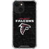 NFL Atlanta Falcons Distressed iPhone 15 Plus Clear Case
