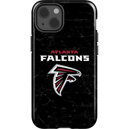 NFL Atlanta Falcons Distressed iPhone 15 Impact Case