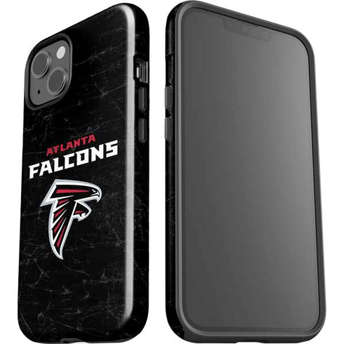 NFL Atlanta Falcons Distressed iPhone 15 Impact Case