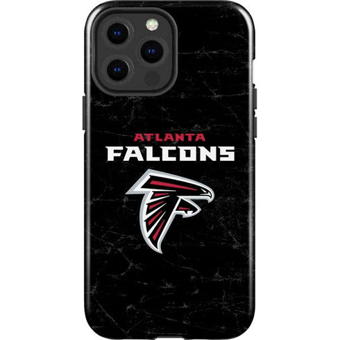 NFL Atlanta Falcons Distressed iPhone 15 Pro Max Impact Case