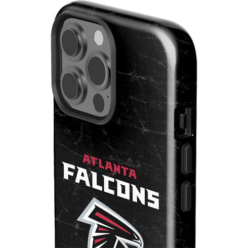 NFL Atlanta Falcons Distressed iPhone 15 Pro Max Impact Case
