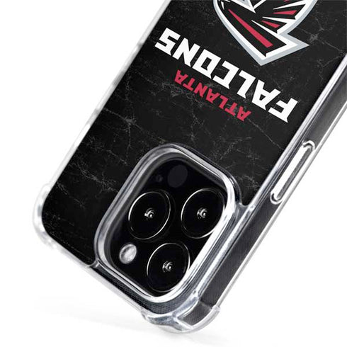 NFL Atlanta Falcons Distressed iPhone 15 Pro Max MagSafe Case