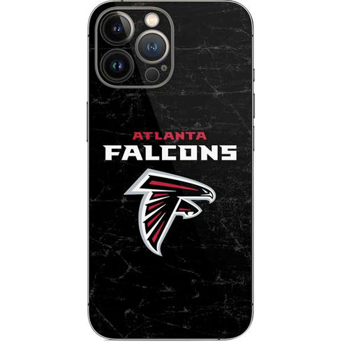 NFL Atlanta Falcons Distressed iPhone 14 Pro Max Skin