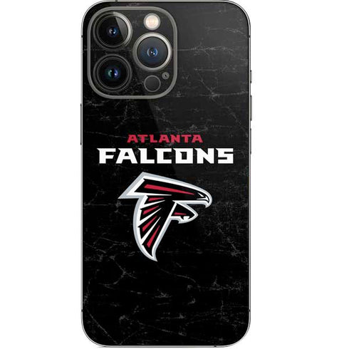 NFL Atlanta Falcons Distressed iPhone 15 Pro Skin