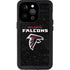 NFL Atlanta Falcons Distressed iPhone 14 Pro Waterproof Case