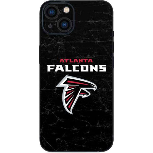NFL Atlanta Falcons Distressed iPhone 14 Skin