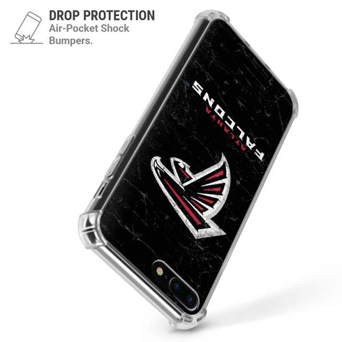NFL Atlanta Falcons Distressed iPhone 7/8 Plus Clear Case